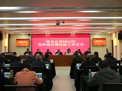 公司召開2023年黨的建設(shè)暨紀(jì)檢工作會議