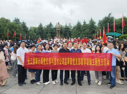 長江委審計局黨支部與澧水公司監(jiān)審部黨支部聯(lián)合開展聯(lián)學聯(lián)做主題黨日活動